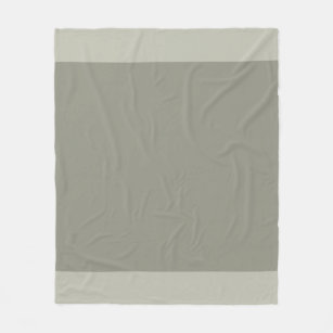 Couverture Polaire Conception verte grise élégante moderne à la mode