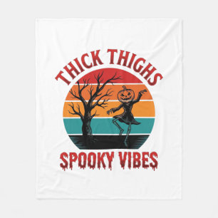 Couverture Polaire Conceptions de chemise Halloween Thick Thighs Spoo