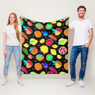 Couverture Polaire Conceptions de visions néon fertiles