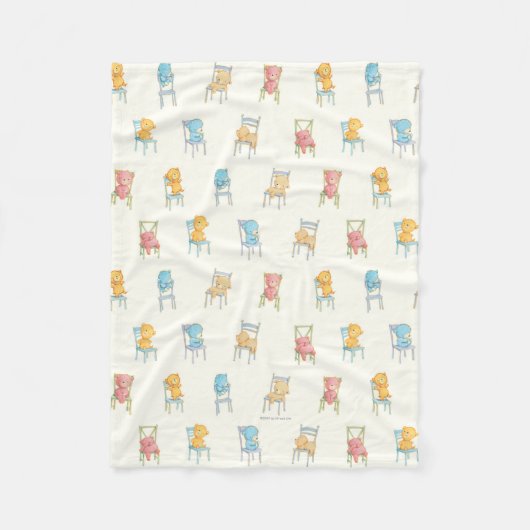 Couverture Polaire Concerne le motif de chaises (Devant)