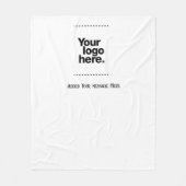 Couverture Polaire Concevez votre propre (Devant)