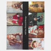 Couverture Polaire Concevez votre propre collection de 7 photos (Devant)