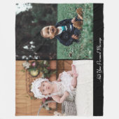 Couverture Polaire Concevez votre propre collection photo 2 (Devant)