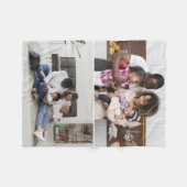 Couverture Polaire Concevez votre propre collection photo 2 (Devant (Horizontal))