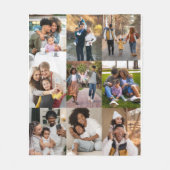 Couverture Polaire Concevez votre propre collection photo 9 (Devant)