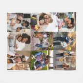 Couverture Polaire Concevez votre propre collection photo 9 (Devant (Horizontal))