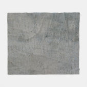Couverture Polaire Concrete cement wall gray texture (Devant (Horizontal))