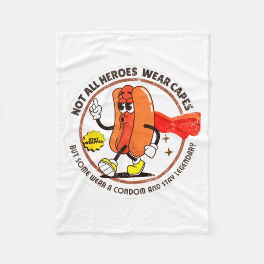Couverture Polaire Condom Legend Inappropriate Funny 90s Retro T Funn (Devant)