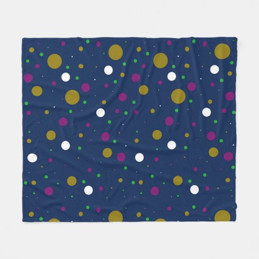 Couverture Polaire Confetti chromatique (Devant (Horizontal))