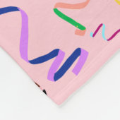 Couverture Polaire Confetti moderne fille rose Boots Occidentaux (Coin)