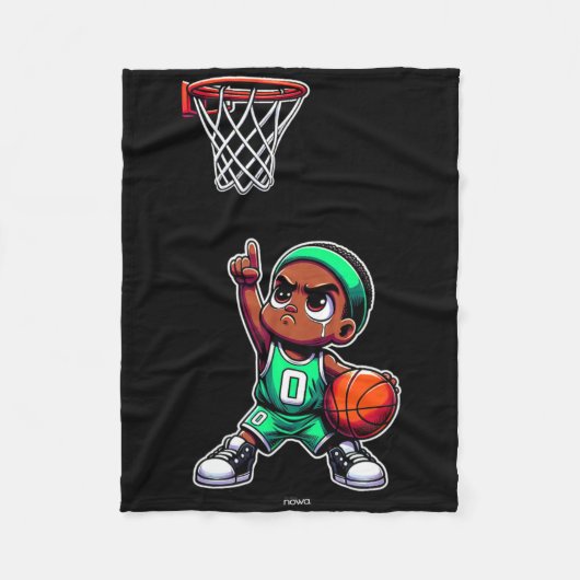 Couverture Polaire Confident And Motivated Little Jayson  (Devant)