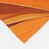 Couverture Polaire Confleurs royaux orange (Coin)