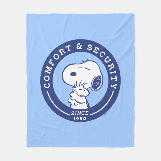 Couverture Polaire Confort et sécurité | Snoopy & Woodstock Hug (Devant)