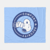 Couverture Polaire Confort et sécurité | Snoopy & Woodstock Hug (Devant (Horizontal))