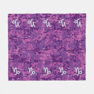 Couverture Polaire Connexion Capricorne sur Camouflage numérique Fuch