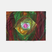 Couverture Polaire Connexions dynamiques Art Abstrait (Devant (Horizontal))