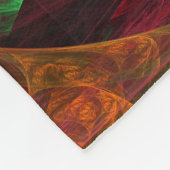 Couverture Polaire Connexions dynamiques Art Abstrait (Coin)