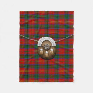 Couverture Polaire Connolly Robe Tartan Et Sporran