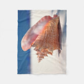 Couverture Polaire Conque Shell sur la plage 2 (Devant)