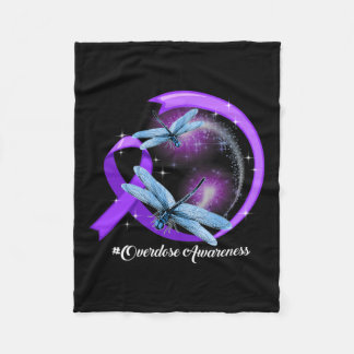 Couverture Polaire Conscience de la surdose de rubans-libellules pour
