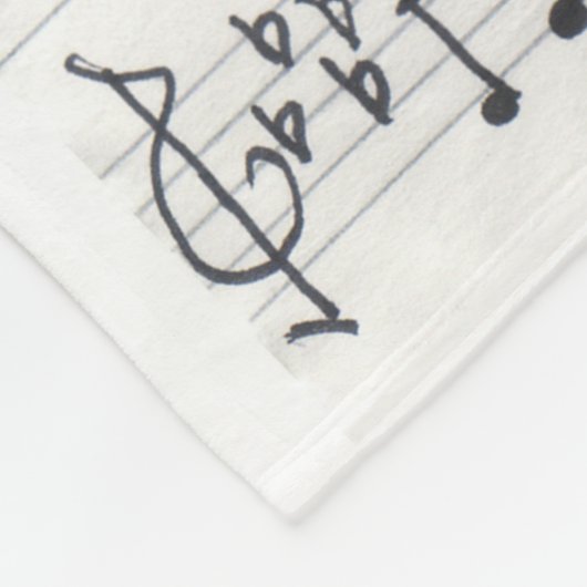 Couverture Polaire Conserver De Promise Partition Partition Notes (Coin)