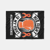 Couverture Polaire Constater que son combat est mon combat (Devant (Horizontal))