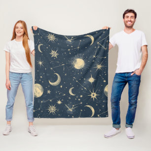 Couverture Polaire Constellation céleste - Nuit étoilée (3)