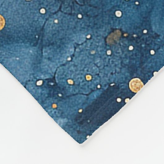 Couverture Polaire Constellation céleste - Nuit étoilée (7) (Coin)