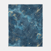 Couverture Polaire Constellation céleste - Nuit étoilée (8) (Devant)