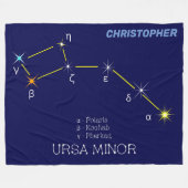 Couverture Polaire Constellation de l'hémisphère Nord Ursa mineure (Devant (Horizontal))