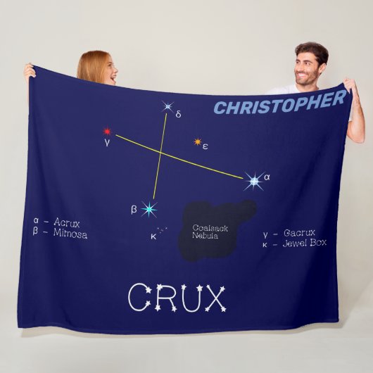 Couverture Polaire Constellation de l'hémisphère sud Croix du Sud (En situation)