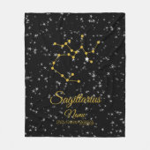 Couverture Polaire Constellation de Sagittaire (Devant)