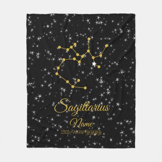 Couverture Polaire Constellation de Sagittaire (Devant)