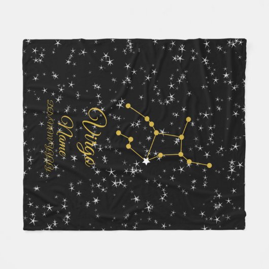 Couverture Polaire Constellation de virus (Devant (Horizontal))