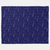 Couverture Polaire Constellation du zodiaque Bélier (Devant (Horizontal))