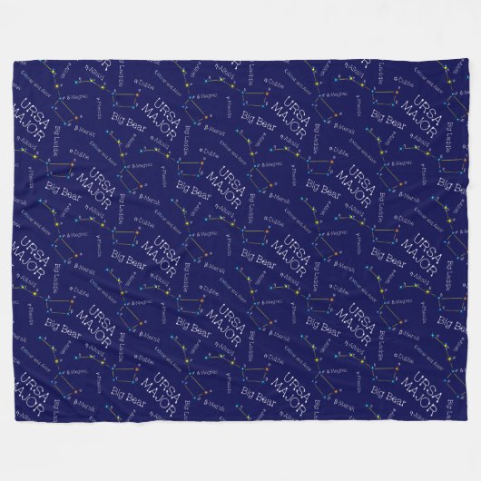 Couverture Polaire Constellation Ursa major (Devant (Horizontal))