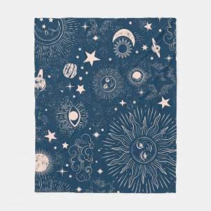 Couverture Polaire Constellations galactiques : Conception de Motif s
