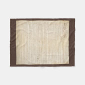 Couverture Polaire Constitution des États-Unis, Nous le peuple (Devant (Horizontal))