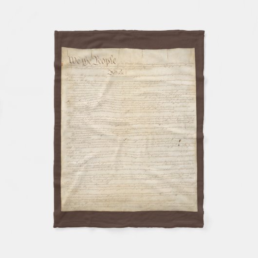 Couverture Polaire Constitution des États-Unis, Nous le peuple (Devant)