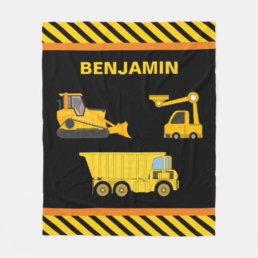 Couverture Polaire Construction de camions (Devant)