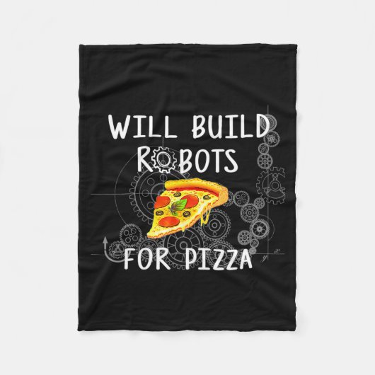 Couverture Polaire Construira des robots pour Zza Funny Robotics (Devant)