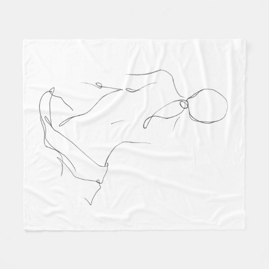 Couverture Polaire Contour géographique (Devant (Horizontal))