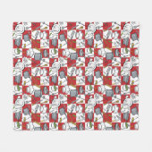 Couverture Polaire Contrôle d'outils de cuisine (Devant (Horizontal))