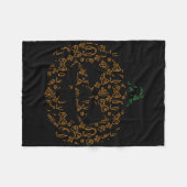 Couverture Polaire Contrôleur de jeu vidéo Citrouille Halloween Costu (Devant (Horizontal))