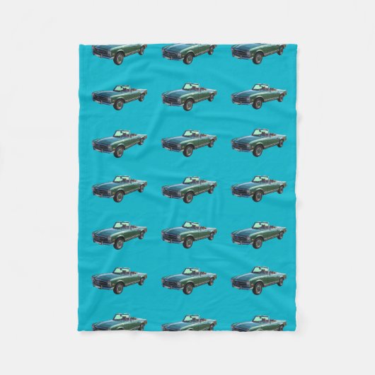 Couverture Polaire Convertible du benz 280 SL de Mercedes (Devant)