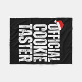 Couverture Polaire Cookie And Cookie Taster, Christmas Couples  (Devant (Horizontal))