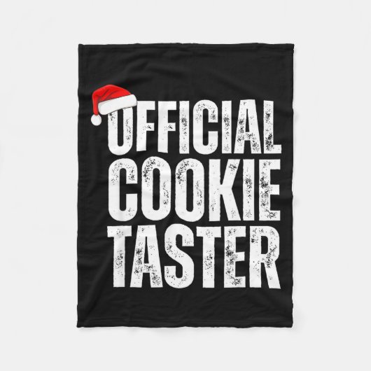 Couverture Polaire Cookie And Cookie Taster, Christmas Couples  (Devant)