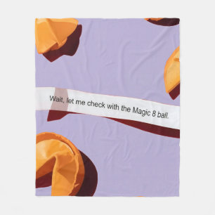 Couverture Polaire Cookie de la Chance & Boule Magique 8