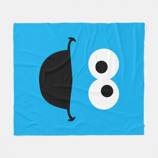 Couverture Polaire Cookie Face Art (Devant (Horizontal))