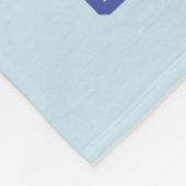 Couverture Polaire Cookie Monster | Cookie Bouton Bas (Coin)